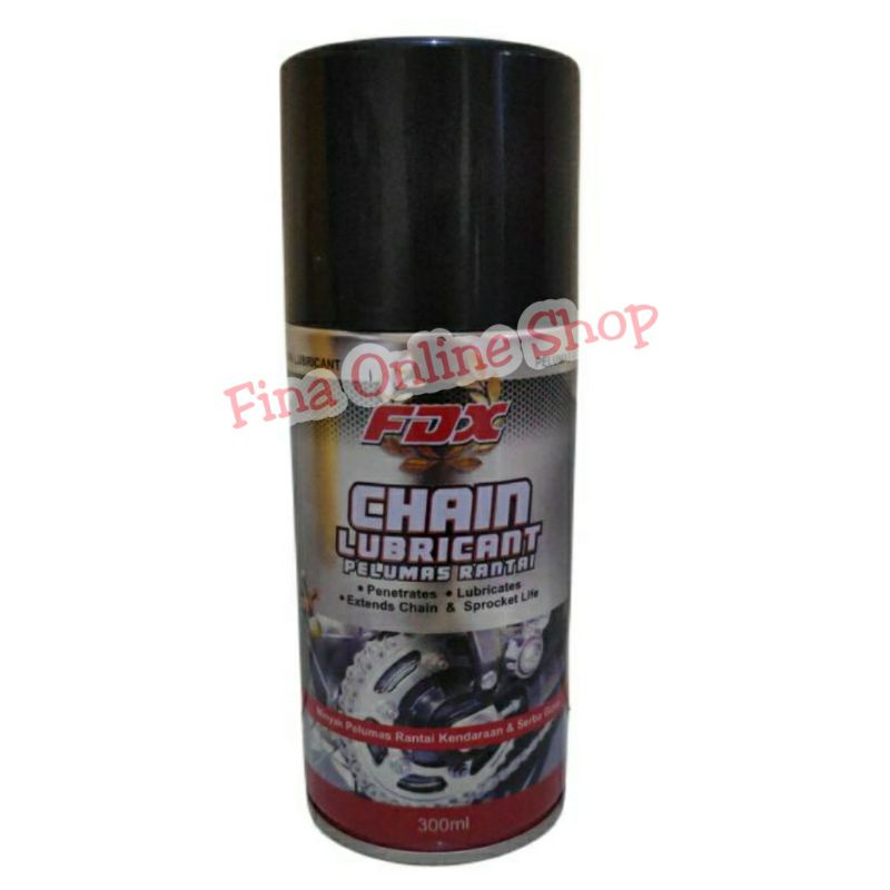 FDX Chain Lubricant Lube Pelumas Rantai 300ml