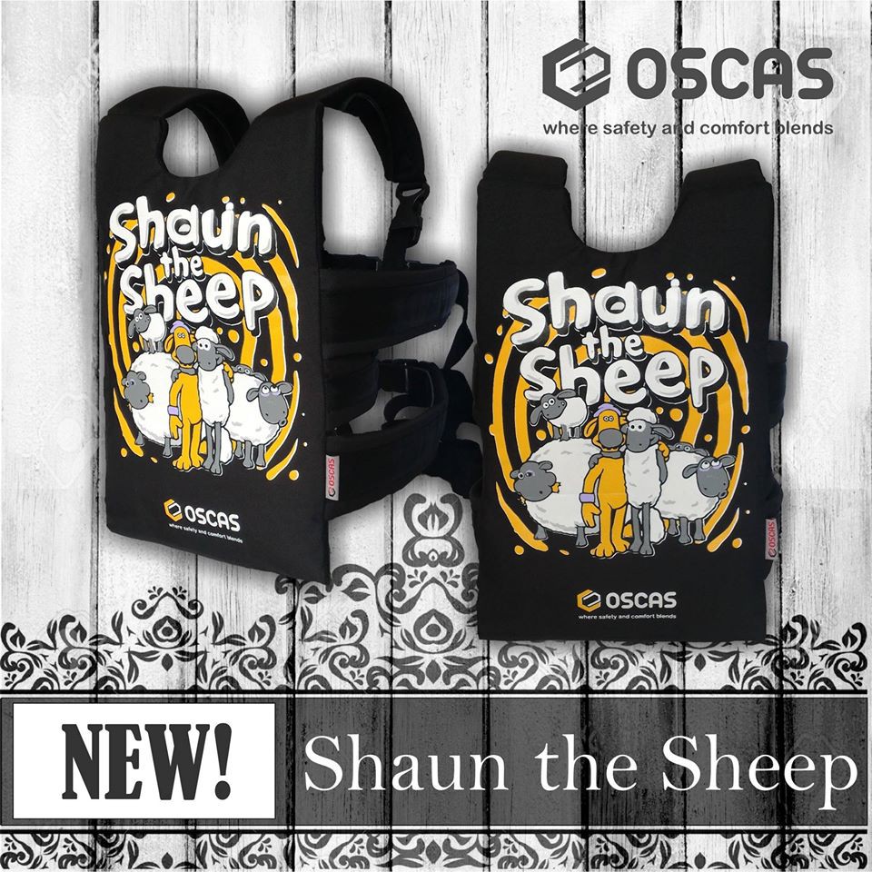 Sabuk Bonceng Anak, Sabuk Bonceng Motor, Sabuk Bonceng Anak Motif - Shaun the Shep