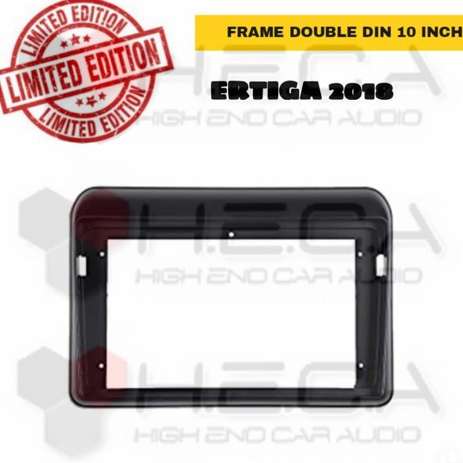 Aksesories Interior Mobil Frame 10" Suzuki Ertiga / R3 2018 Double Din Android Head Unit 10 Inch