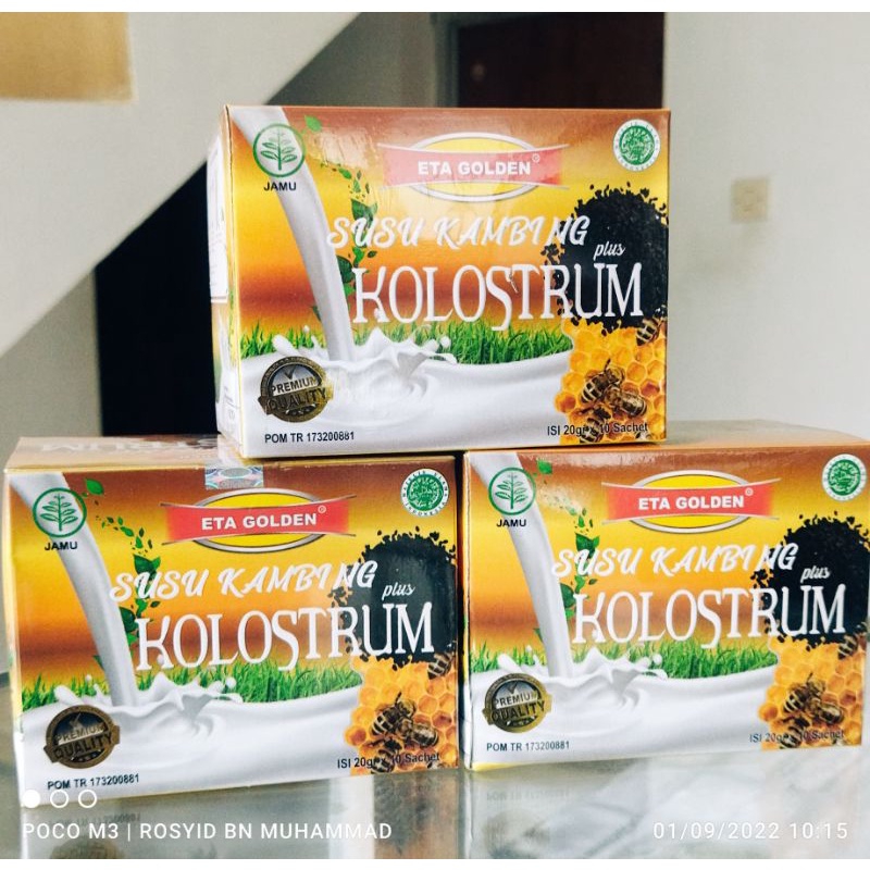 

ETAWAKU SUSU KAMBING PLUS PROPOLIS ETA GOLDEN