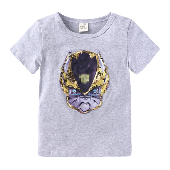 Baju LED Superhero Anak Cowok Baju Lampu Menyala Import