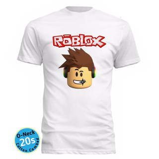 Kaos Unisex Roblox Head Vektor Kid Combed20s Unik Distro Sablon - roblox peru t shirt roblox