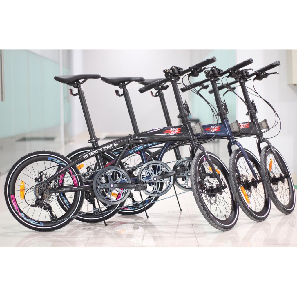 Sepeda lipat 20 inch Element Milan Edisi "RANS ENRTERTAIMENT"