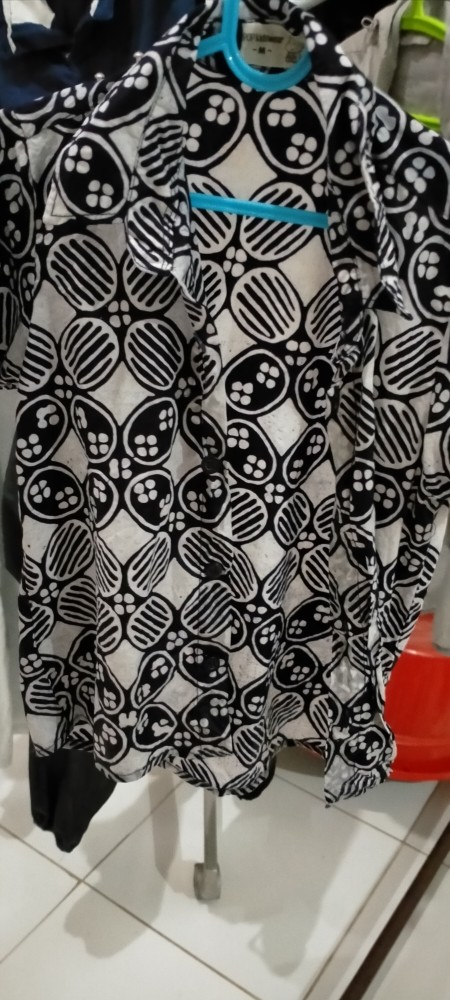 Pop Kidswear   Hanoman Batik - Kemeja Batik Anak Cap Asli Bahan Premium