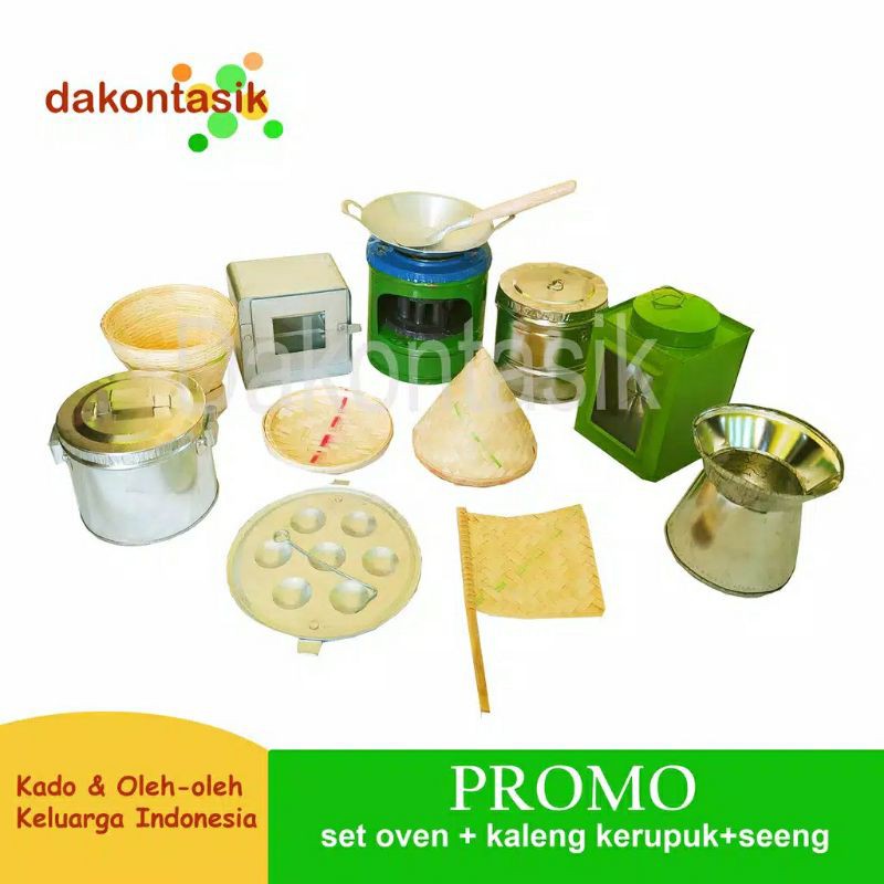 [PROMO] Paket Murah Kompor Mainan Mini Jadul Dari Logam Kaleng Set Memasak Masak Masakan Tradisional