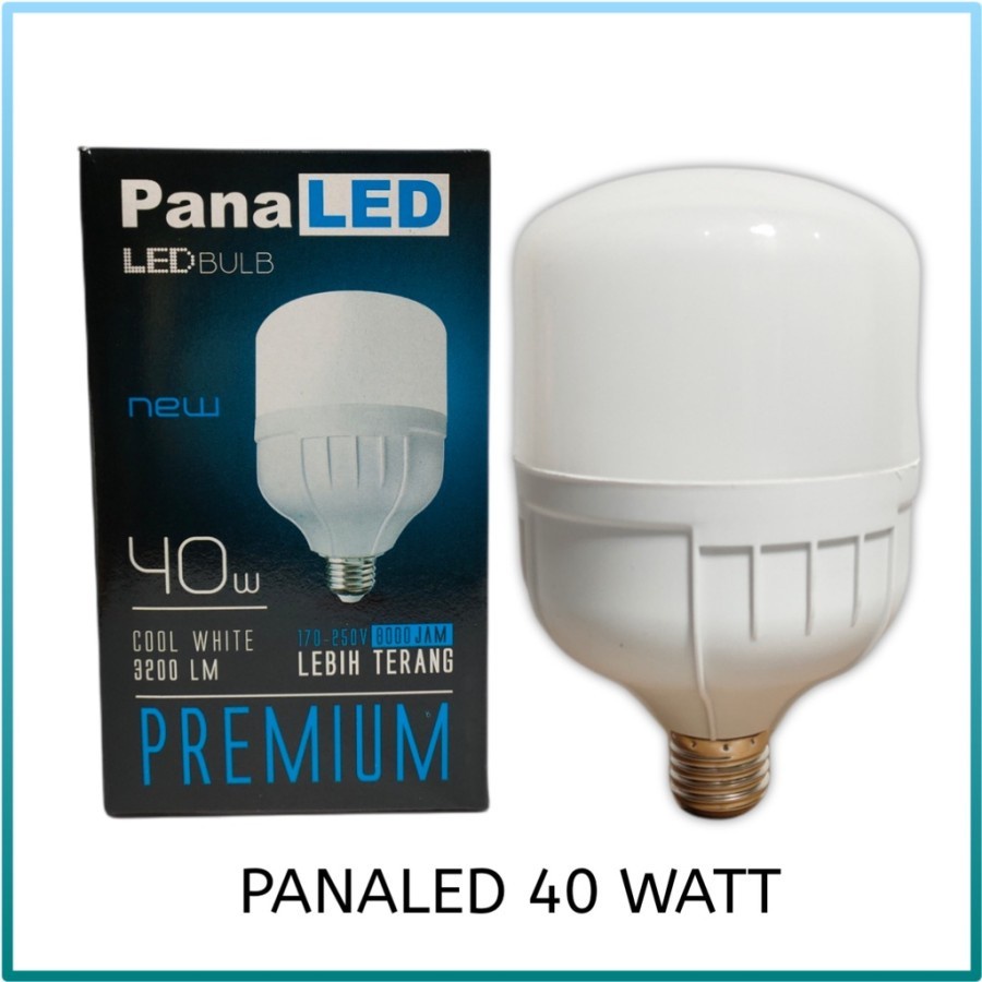 Lampu LED 40 Watt Putih Panaled Bohlam LED 40W