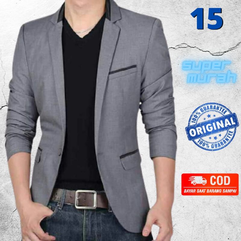 Jas blazer pria