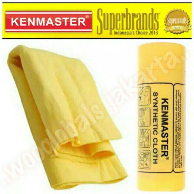 Big Chamois Synthetic Cloth Lap Pembersih Kanebo Kendaraan Motor Mobil Kenmaster Original