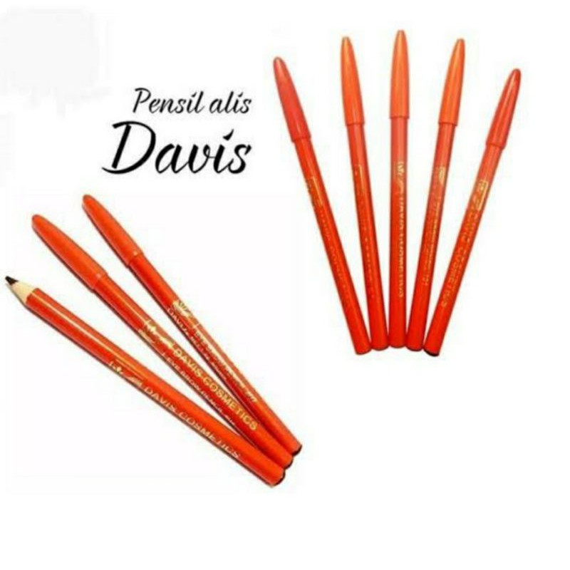 PENSIL ALIS DAVIS OREN HARGA 1 PCS