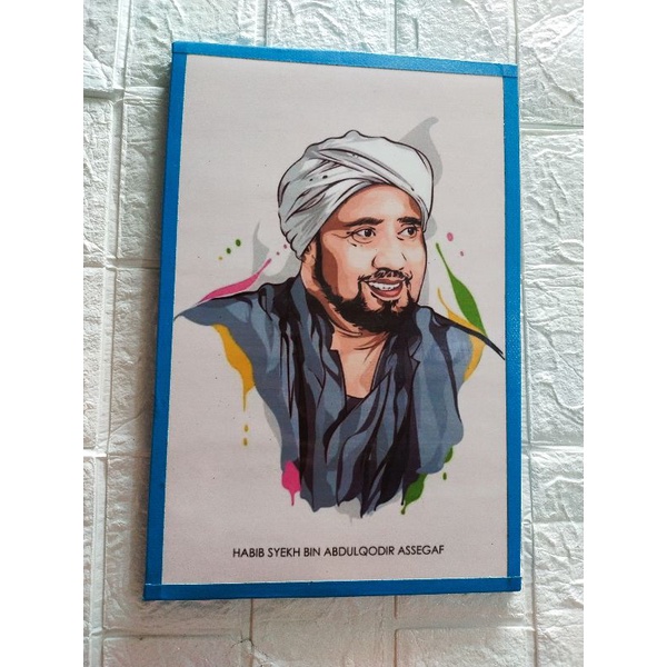 walldecor foto animasi habib syekh