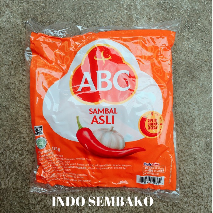 

Sambal-Aneka- Sambal Abc Sachet 22 X 8G / Sambal Abc Chili Sauce Sachet -Aneka-Sambal.