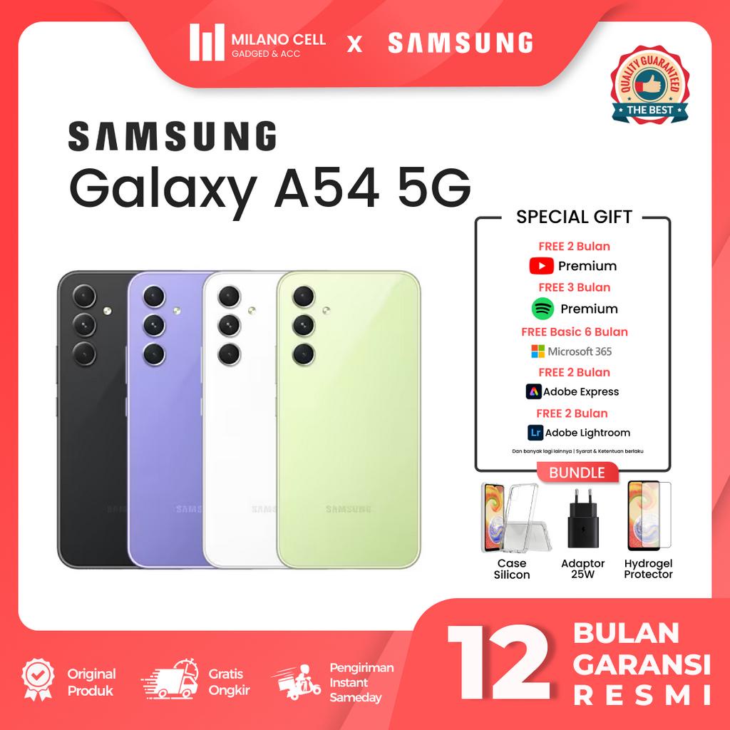 Samsung Galaxy A54 5G 8/128GB &amp; 8/256GB | Android 13, OneUI 5.1 | Exynos 1380 | Garansi Resmi Indonesia