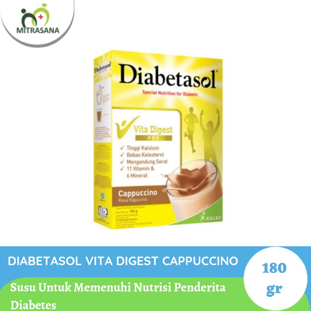 

Diabetasol Vita Digest Cappucino 180gr