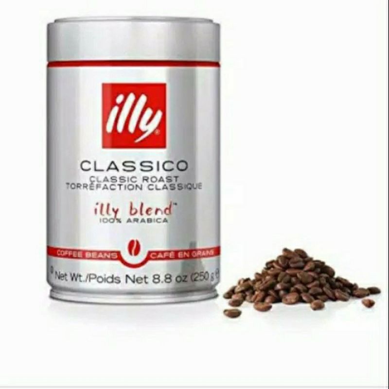 

Illy Coffee Classico Bean/Biji Kopi 250gr