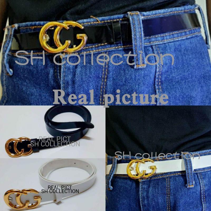 ikat pinggang wanita CG fashion ring belt dll