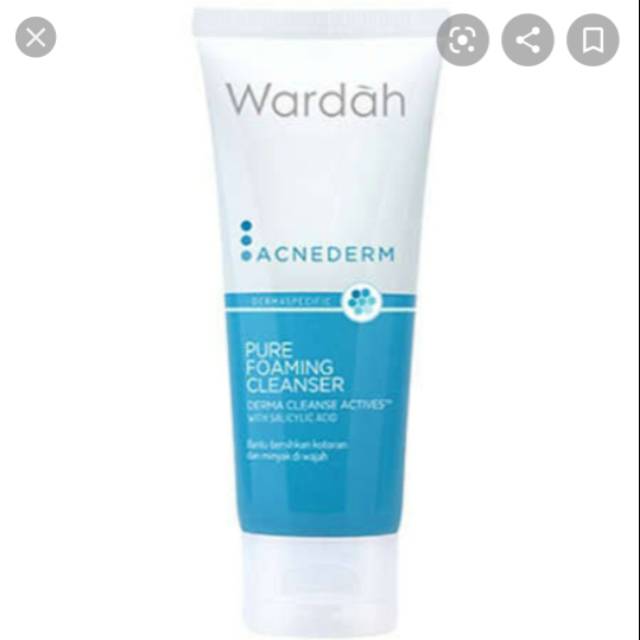 Acnederm foaming cleanser