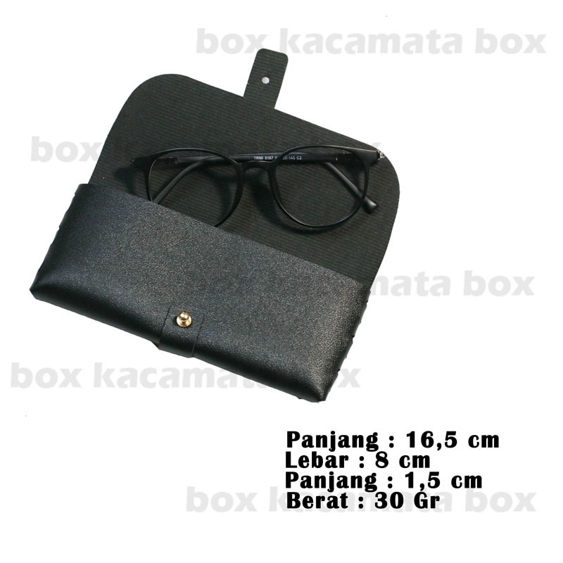 Tempat Kacamata / Soft Case Dompet Kacamata Simple Nyaman Keren Soft Colour E1