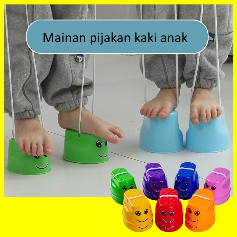 Jual Mainan Outdoor Anak Jalan Kaki Tinggi Anak Jumping Stilts Walk