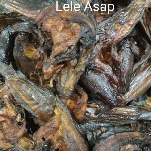 

Lele asap / ikan lele olahan