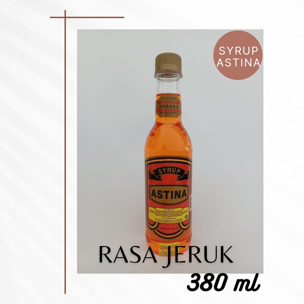 

Syrup Astina rasa Jeruk