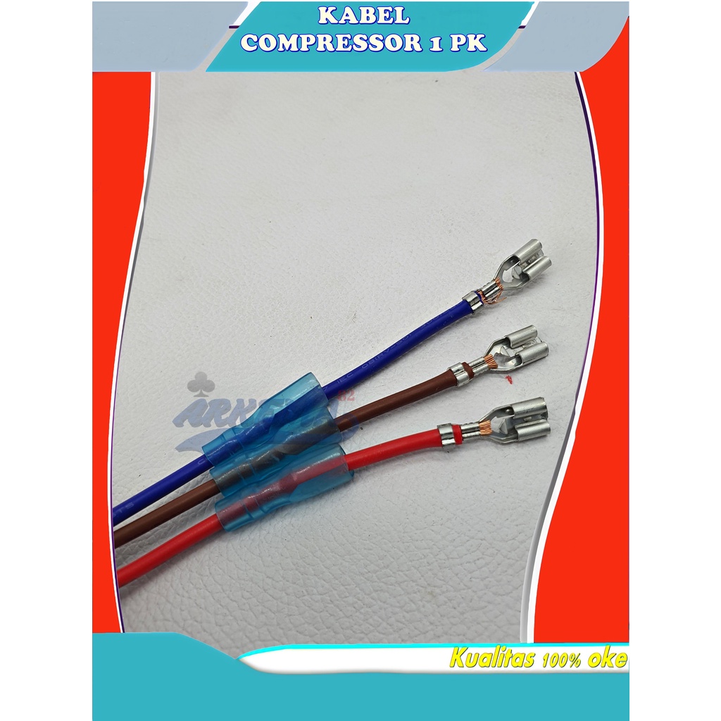 KABEL COMPRESSOR AC 0.5PK S/D 2PK , SOKET COMPRESOR , SKUN KOMPRESSOR / KOMPRESOR OUT DOOR