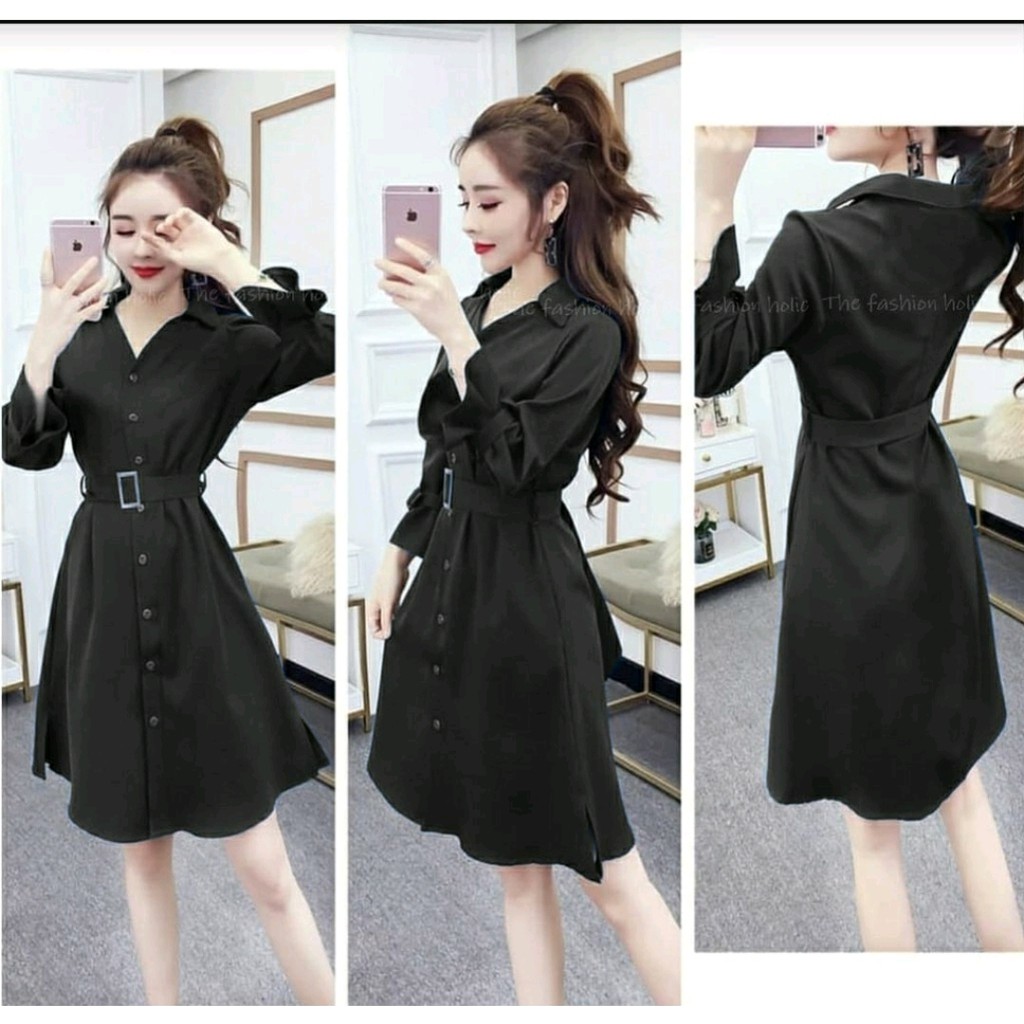 FWG - DRESS VELOZA / DRESS KOREA / DRESS KOREA WANITA CASUAL / DRESS WANITA / DRESS