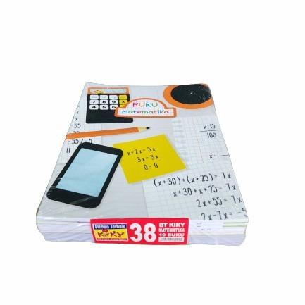 

Buku Tulis Matematika (Kotak Kecil) Kiky 38 Lembar 1 Pak Isi 10 Buku