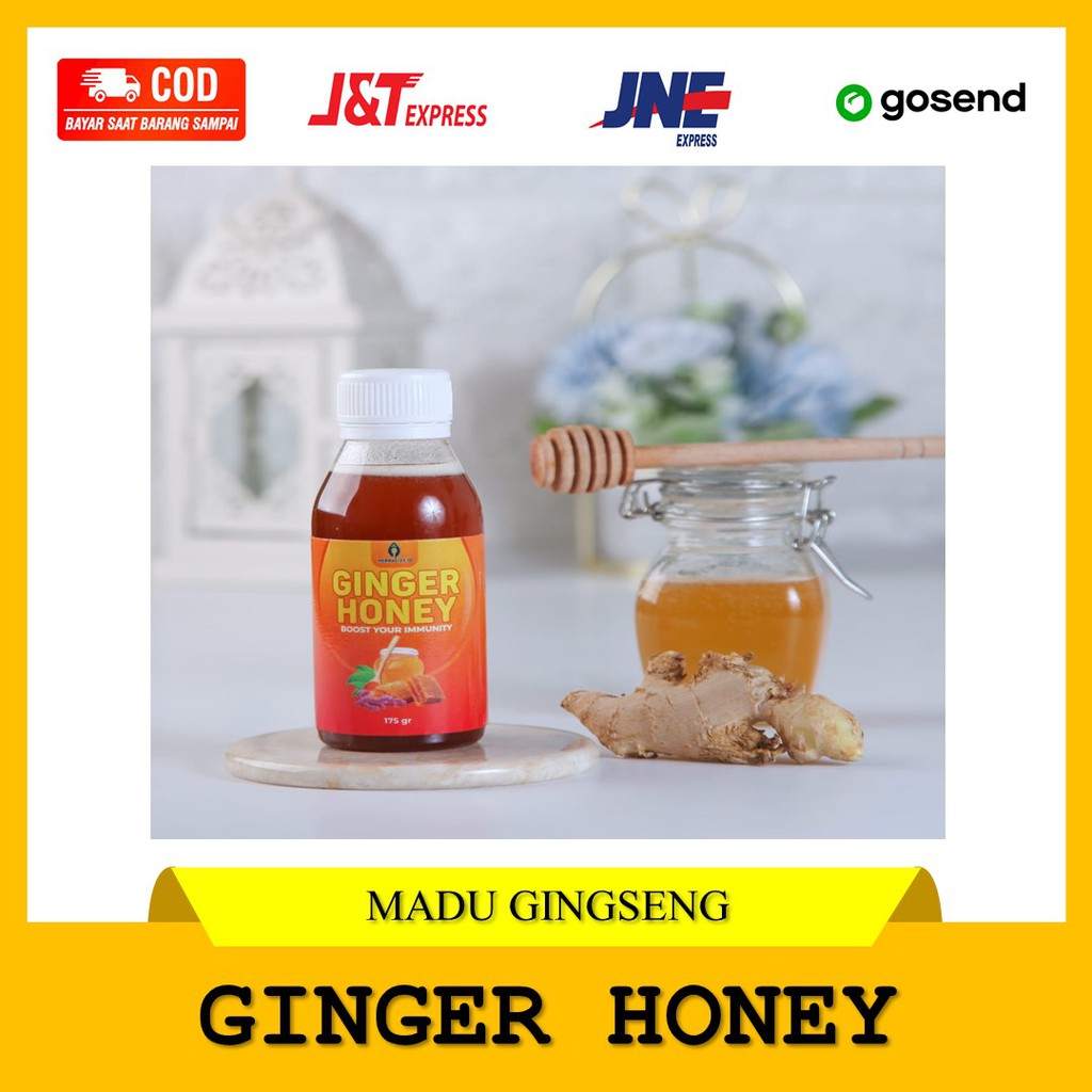 

Madu Ginger Honey atau Madu Jahe Merah Ini Sangat Bagus Untuk Meningkatkan Daya Tahan Tubuh