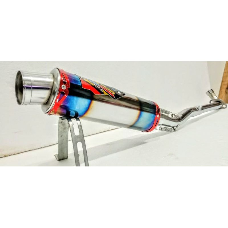 KNALPOT RACING AR ALL BEBEK YAMAHA HONDA SUZUKI KAWASAKI