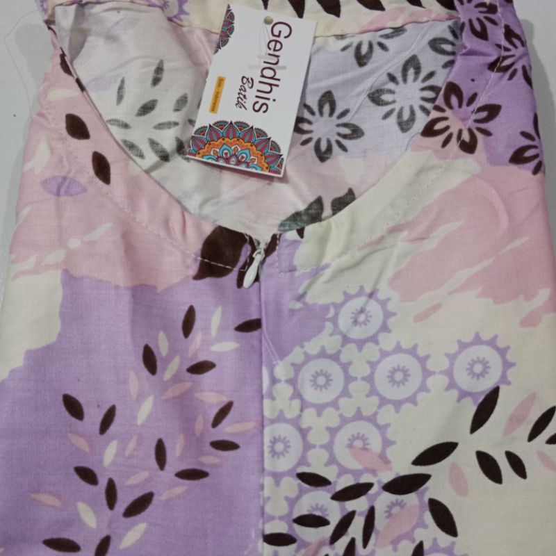 daster gendis jumbo XXXL busui, hamil LD 130 PB 110 saku kanan, rayon adem-G gemoy ungu