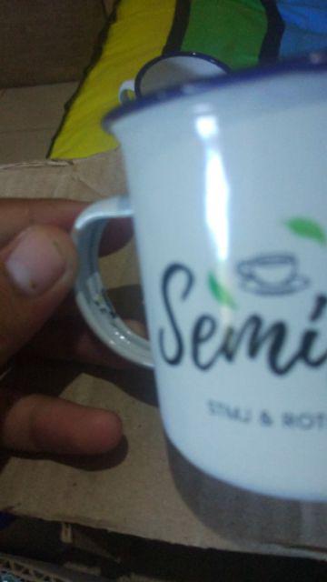 Souvenir Gelas Enamel (7cm)