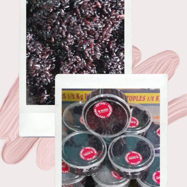 

Tape/peuyeum ketan hitam si madu (500 gram)