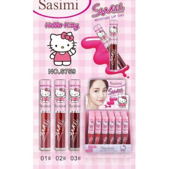 [Per Pc] Liptint Sasimi Hello Kitty Panjang S759