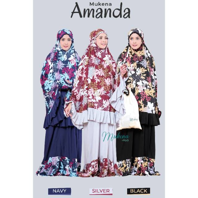 MUKENA AMANDA ORI ALYA HIJAB
