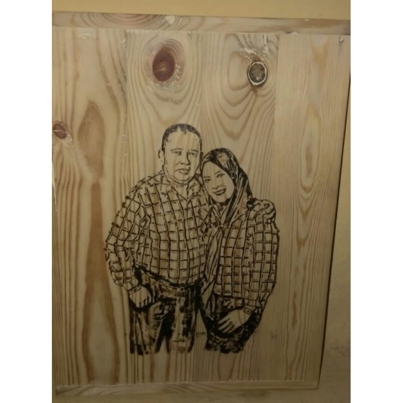 

LUKIS BAKAR | SENI LUKIS | PYROGRAFHY | KAYU JATI BELANDA 20x30cm