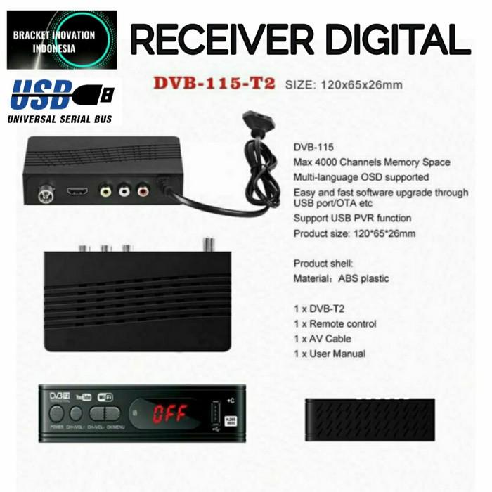 Dekoder TV Digital | Receiver TV Digital | Penangkap TV Digital DVBT2