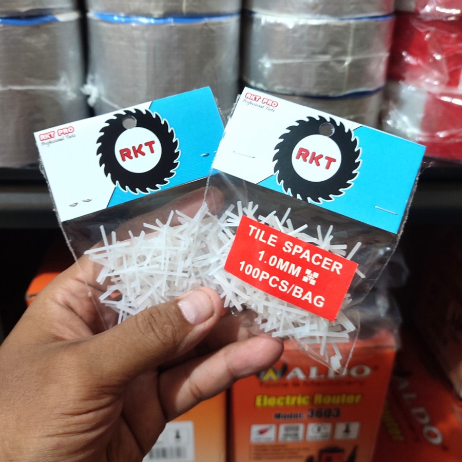 RKT PRO tile spacer 1mm spacers pembatas nat keramik granit lantai 1mm