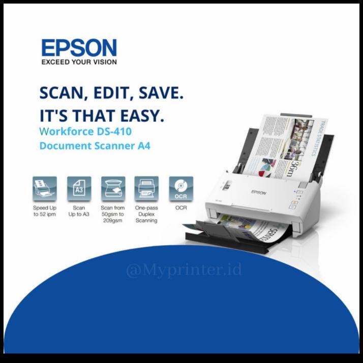 Scanner Epson Ds410 Epson Ds-410