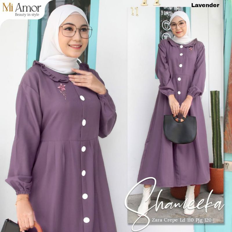 SHAMEKA MAXY DRESS MATT ZARA CREPE BY MI AMOR