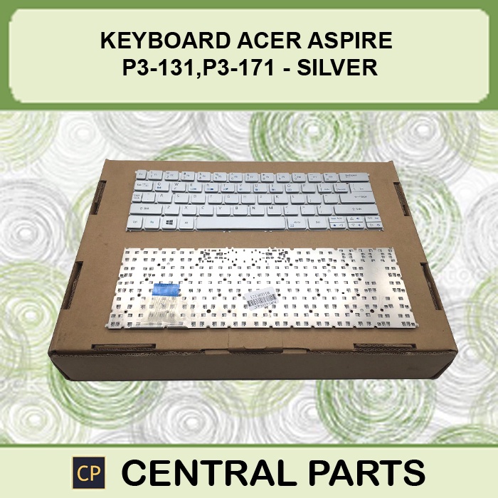 Keyboard Laptop Ultrabook Acer Iconia P3-131 P3-171 W700 W700p PUTIH