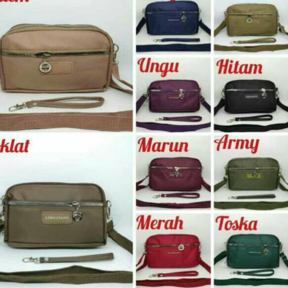 (TERBARU) TAS WANITA DOMPET MUAT HP DAN UANG DLL 0167 2 tali 4 res