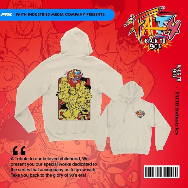 Faith industries 90's Top Collection Hoodie