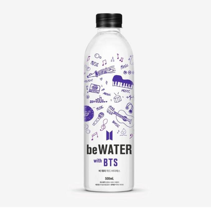 BE WATER BTS OFFICIAL BIGHITS / AIR MINERAL KPOP BTS ORI