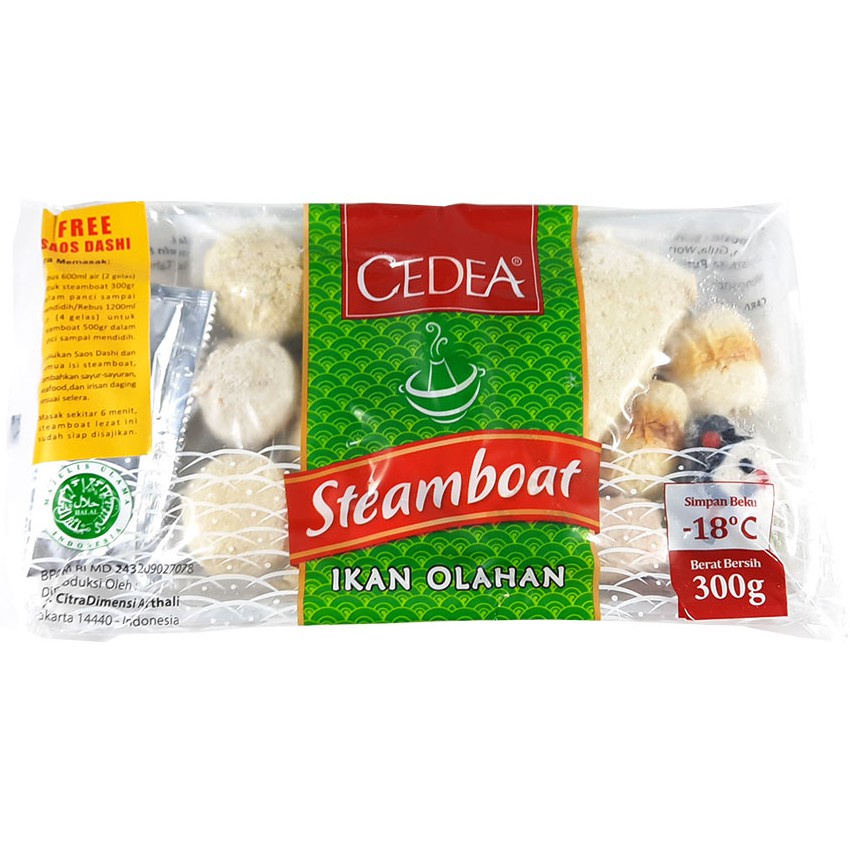 

cedea steamboat 300 gram lengkap dengan bumbu kaldu