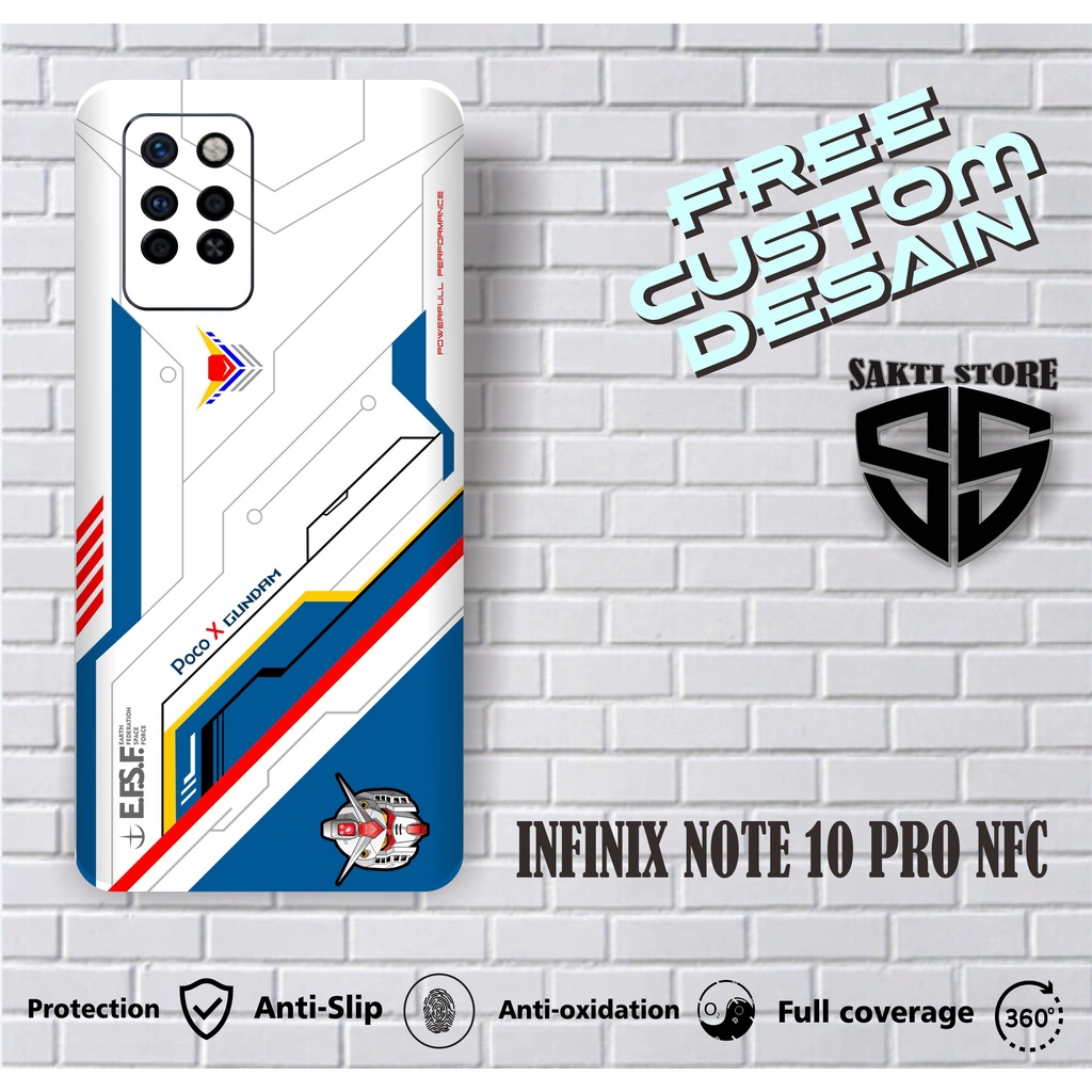 SKIN HANDPHONE INFINIX NOTE 10 NFC // SKIN CASE PREMIUM COD