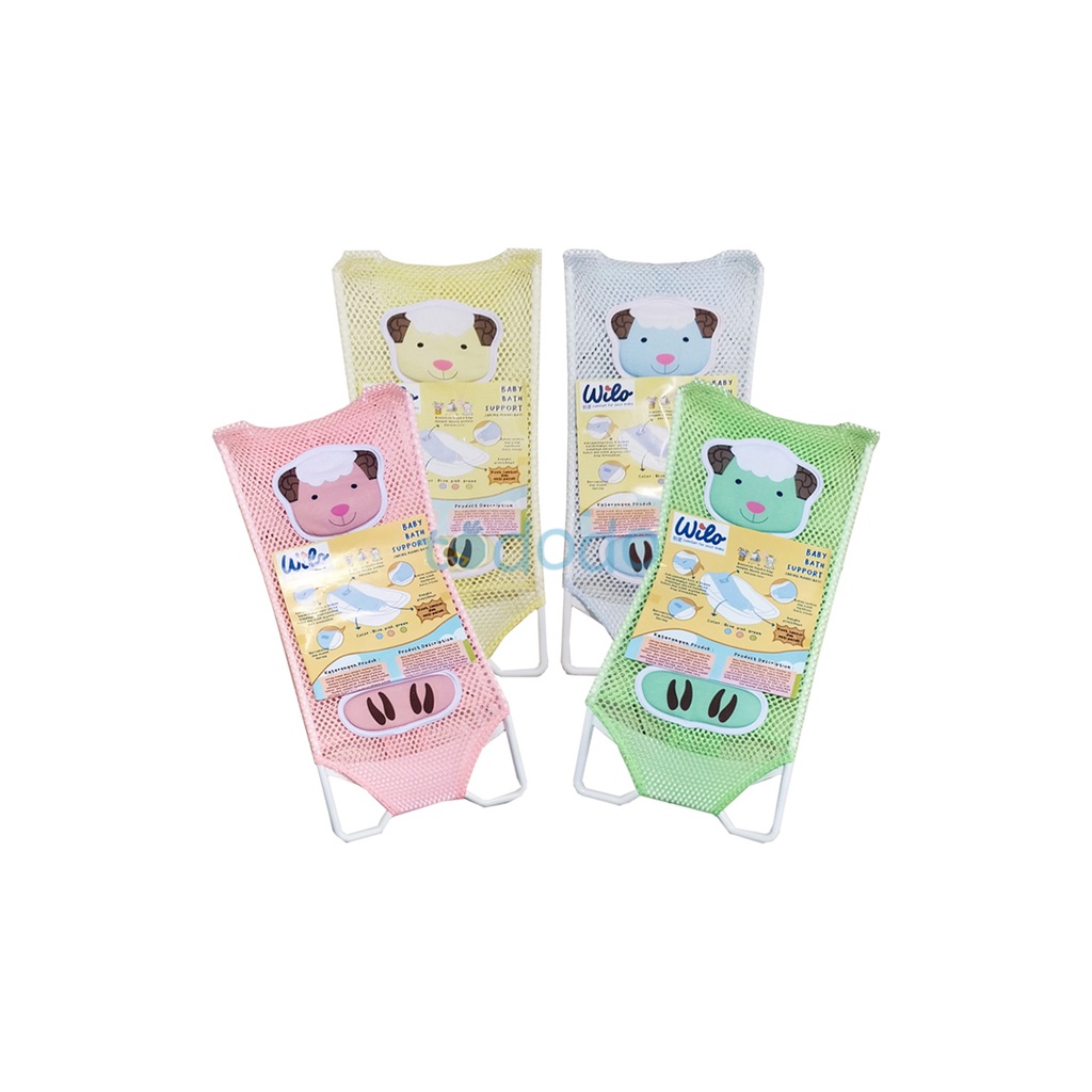 Jaring Alas Mandi Bayi Wilo Baby Bath Support Animal Edition