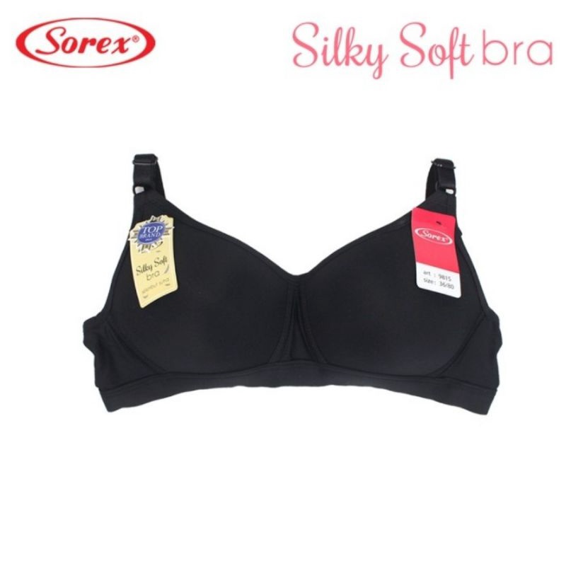 Sorex Bra Silky Soft Cup Besar 9815 Tanpa Kawat Setara Cup B-C