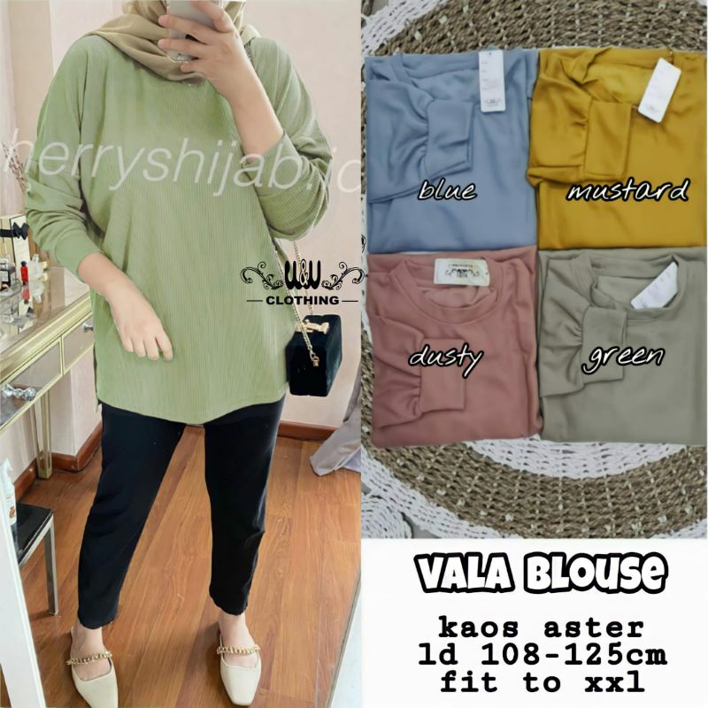 VALA BLOUSE ORIGINAL PRODUK BY W&amp;W