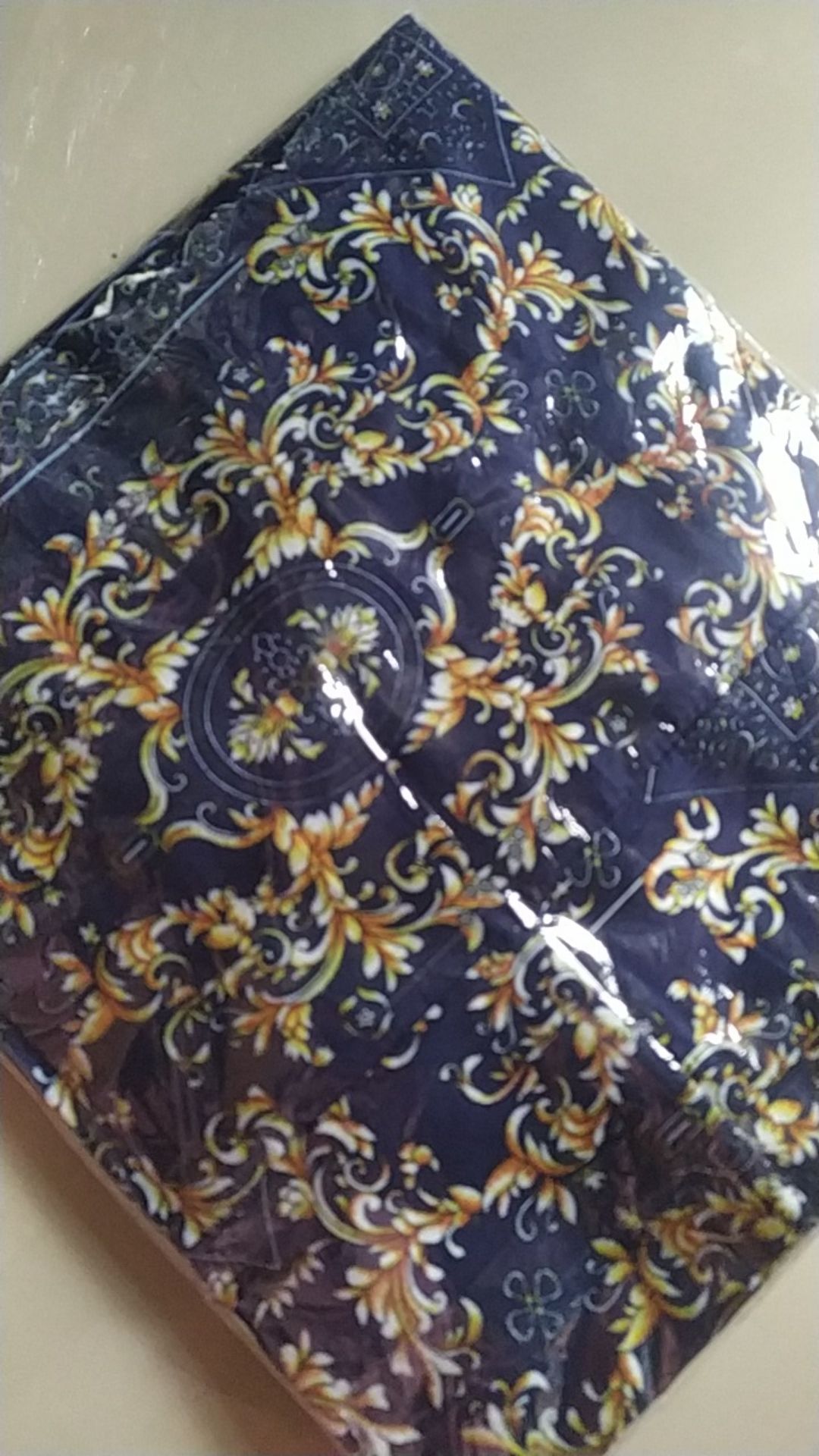 Gamis Rayon Motif Batik Sultan