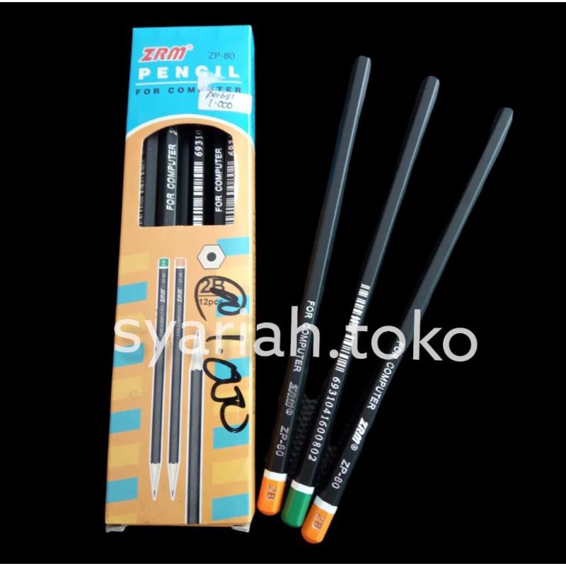 

Pensil 2B Pensil ZRM per pcs